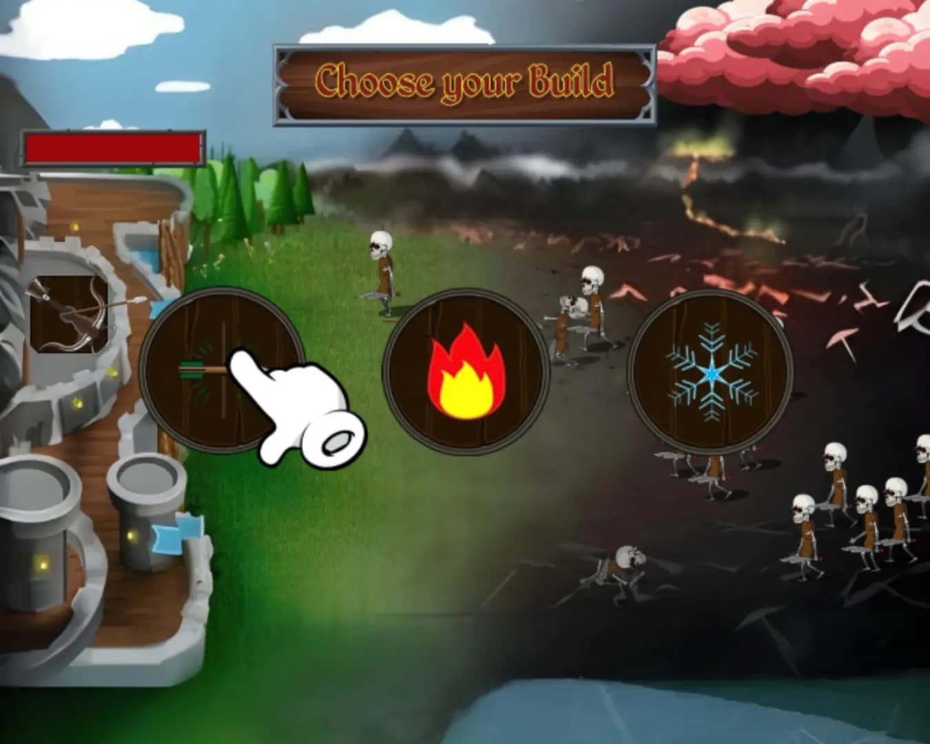 Grim Defender playable ad