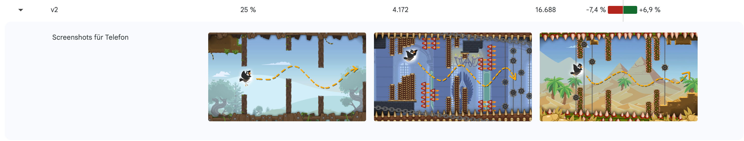Tap Tap Goose retained installer test results